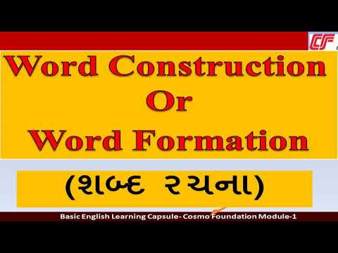 Word Construction with  Pronunciation