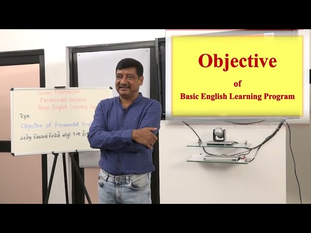 Objective of Basic English Program
